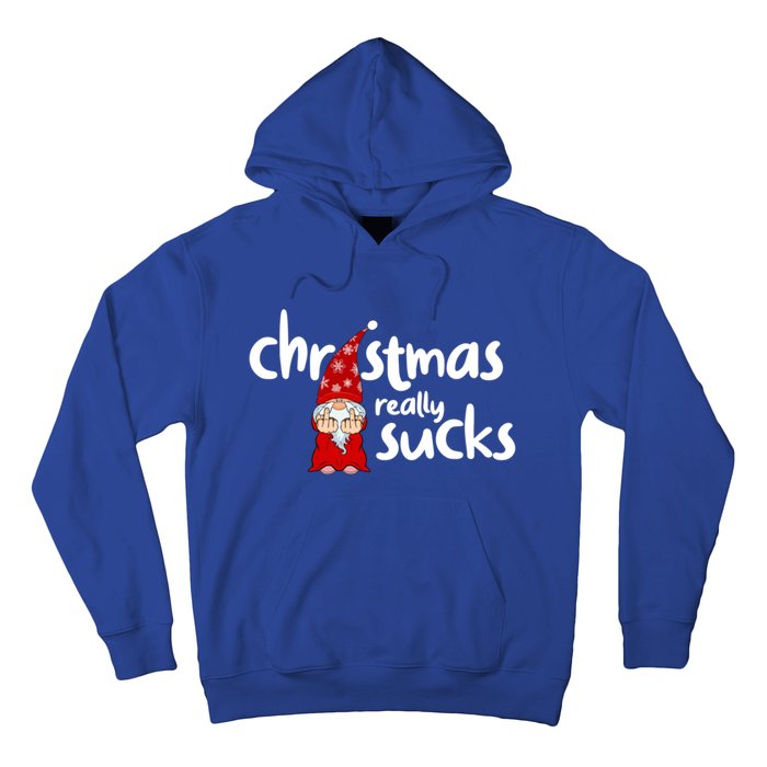 Christmas Really Sucks Gnome For Christmas Muffles Meaningful Gift Hoodie