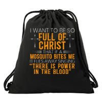 Christian Religious Servant Of God Faithful Jesus Drawstring Bag