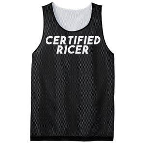 Certified Ricer Slammed Stance Car Mesh Reversible Basketball Jersey Tank