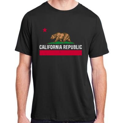 California Republic State Flag Cool Gift Adult ChromaSoft Performance T-Shirt