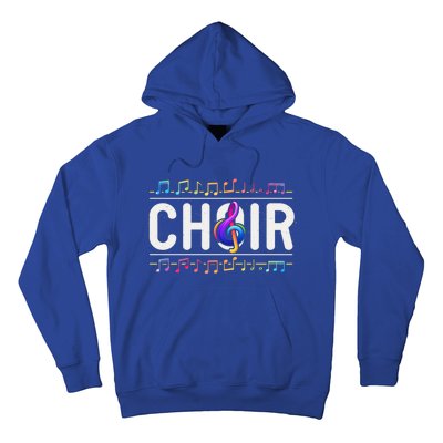 Choir Retro Singer Musician Teacher Choir Director Music Gift Hoodie