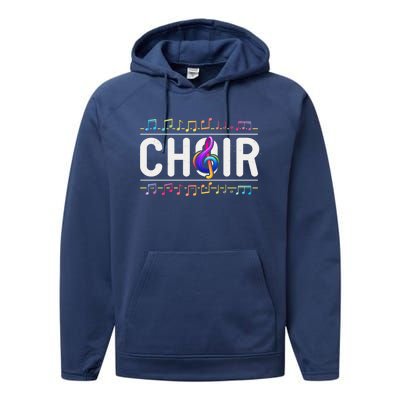 Choir Retro Singer Musician Teacher Choir Director Music Gift Performance Fleece Hoodie