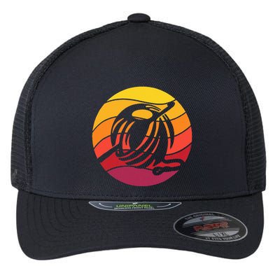Crochet Retro Style Vintage Flexfit Unipanel Trucker Cap