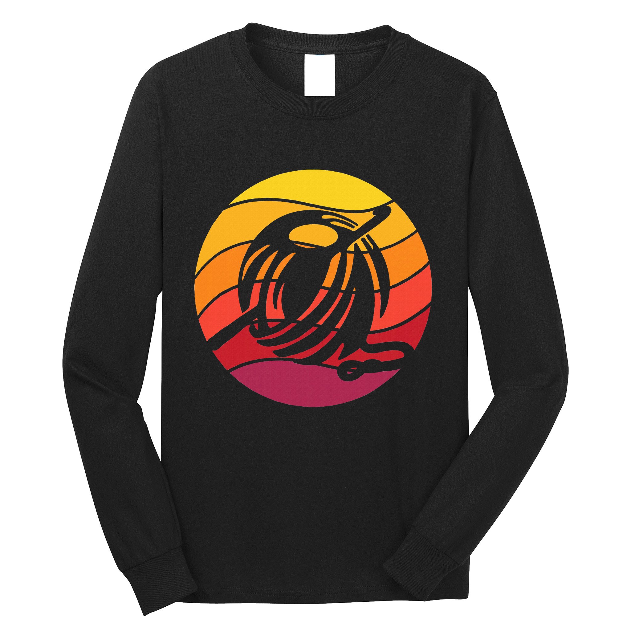 Crochet Retro Style Vintage Long Sleeve Shirt