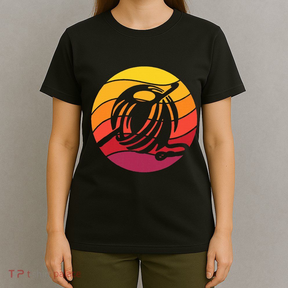 Crochet Retro Style Vintage T-Shirt