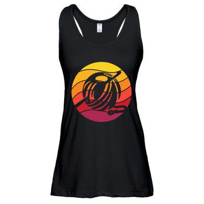 Crochet Retro Style Vintage Ladies Essential Flowy Tank