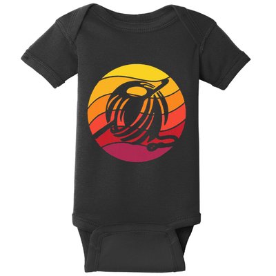 Crochet Retro Style Vintage Baby Bodysuit