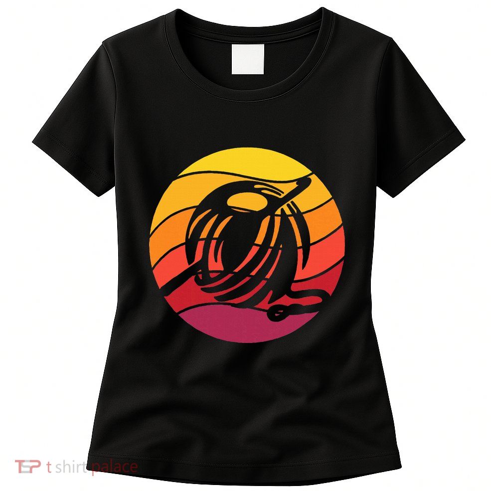 Crochet Retro Style Vintage Womens T-Shirt