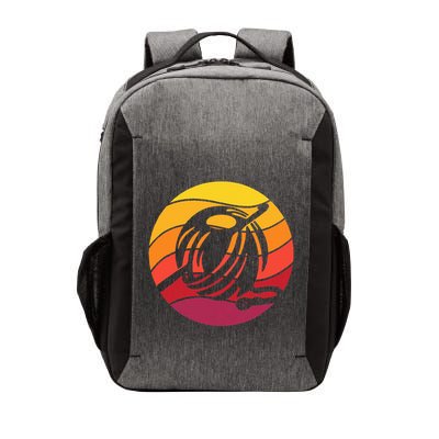 Crochet Retro Style Vintage Vector Backpack