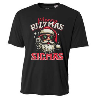 Christmas Rizz Santa Claus Charisma Cool Cooling Performance Crew T-Shirt