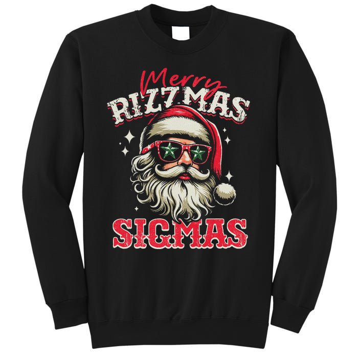 Christmas Rizz Santa Claus Charisma Cool Sweatshirt