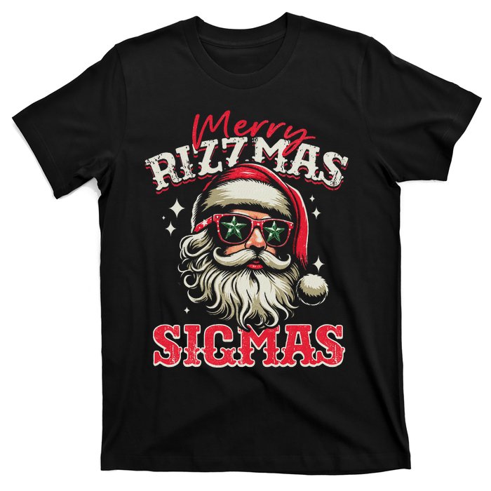 Christmas Rizz Santa Claus Charisma Cool T-Shirt