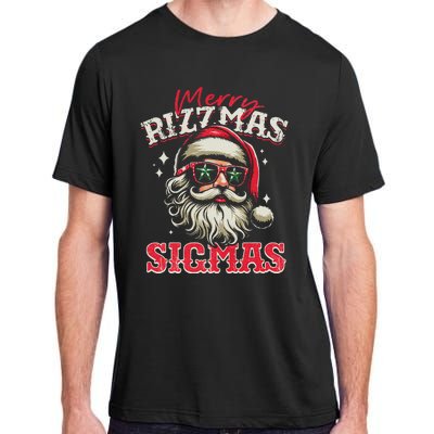 Christmas Rizz Santa Claus Charisma Cool Adult ChromaSoft Performance T-Shirt