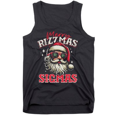 Christmas Rizz Santa Claus Charisma Cool Tank Top