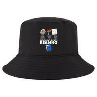 Cute Rock Scissors Paper Nothing Beats Reading Cool Comfort Performance Bucket Hat
