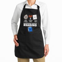Cute Rock Scissors Paper Nothing Beats Reading Apron
