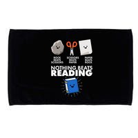 Cute Rock Scissors Paper Nothing Beats Reading Microfiber Hand Towel