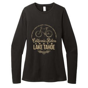 California Riders South Lake Tahoe Bicycle Cycling Womens CVC Long Sleeve Shirt