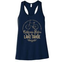 California Riders South Lake Tahoe Bicycle Cycling Women's Racerback Tank