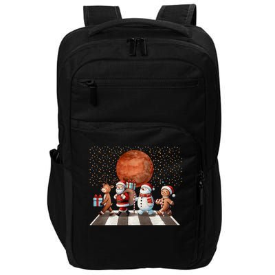 Christmas Reindeer Santa Snowman Astronauts Mars Impact Tech Backpack