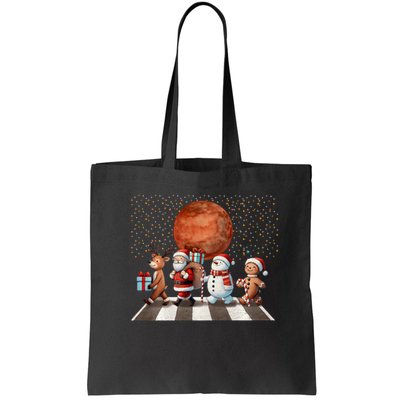 Christmas Reindeer Santa Snowman Astronauts Mars Bag