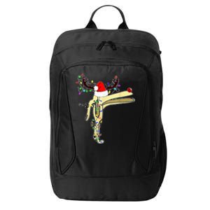 Christmas Reindeer Speculum Nurse OBGYN L&D Nursing Xmas City Backpack