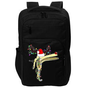 Christmas Reindeer Speculum Nurse OBGYN L&D Nursing Xmas Impact Tech Backpack