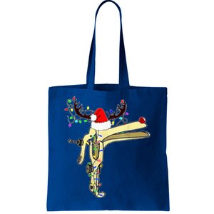 Christmas Reindeer Speculum Nurse OBGYN L&D Nursing Xmas Tote Bag