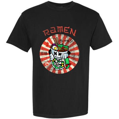 Cute Ramen Skater Kawaii Anime Skateboard Lover Ns Garment-Dyed Heavyweight T-Shirt