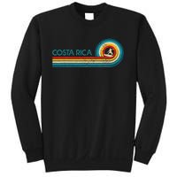 Costa Rica Surf Vintage Beach Surfer Surfing Gift Sweatshirt