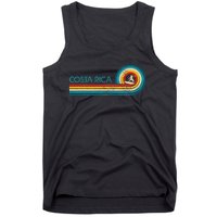 Costa Rica Surf Vintage Beach Surfer Surfing Gift Tank Top