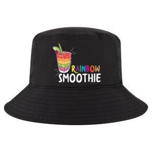 Cool Rainbow Smoothie Lgbtq Fruits Fitness Junkies Gift Cool Comfort Performance Bucket Hat