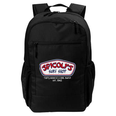 Cool Retro Spicoli’S Surf Shop Logo Backpack