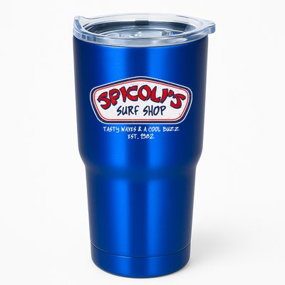 Cool Retro Spicoli’S Surf Shop Logo Tumbler