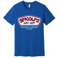 Cool Retro Spicoli’S Surf Shop Logo Premium T-Shirt
