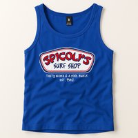 Cool Retro Spicoli’S Surf Shop Logo Tank Top