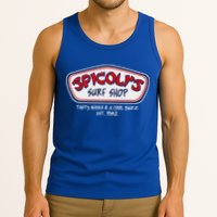 Cool Retro Spicoli’S Surf Shop Logo Tank Top