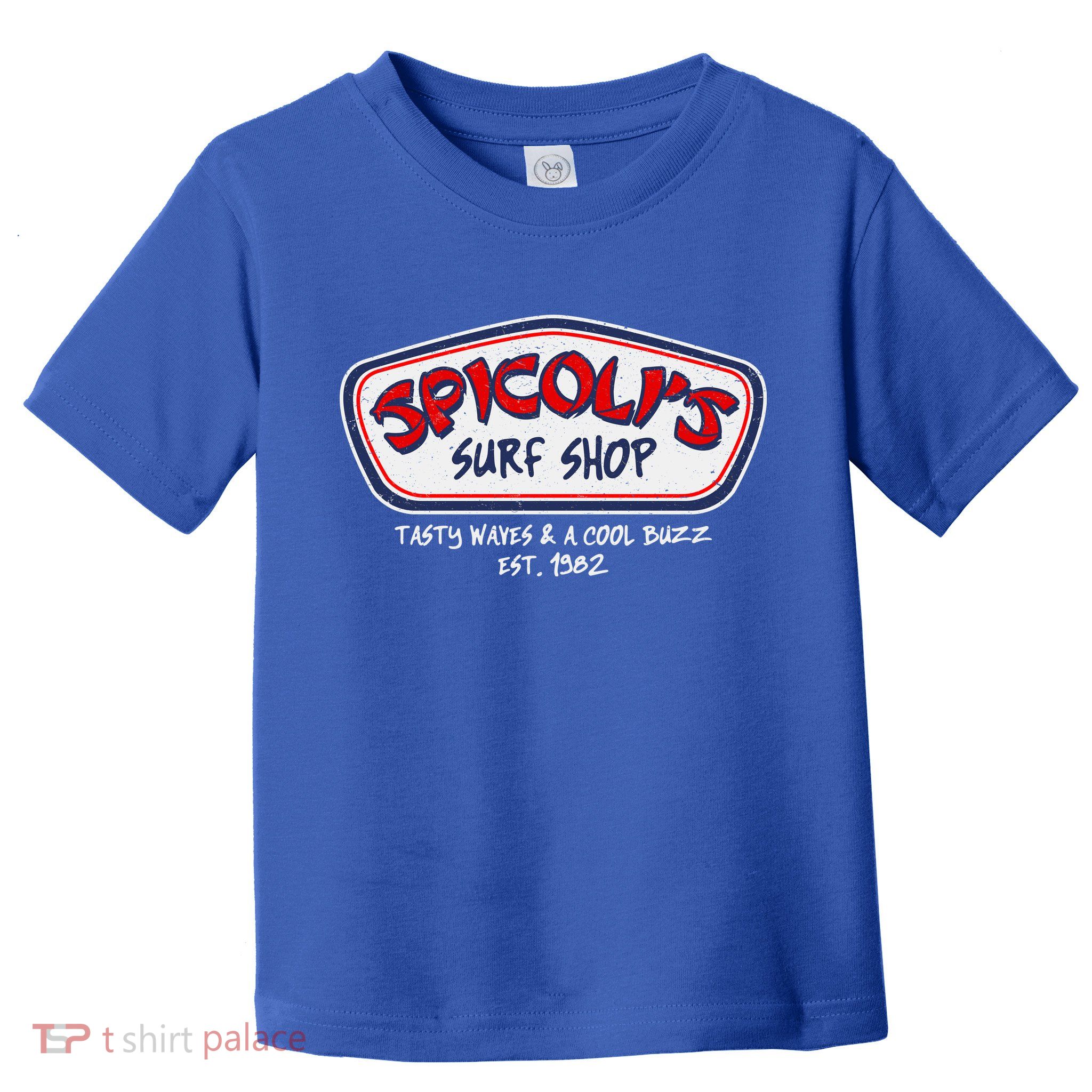 Cool Retro Spicoli’S Surf Shop Logo Toddler T-Shirt