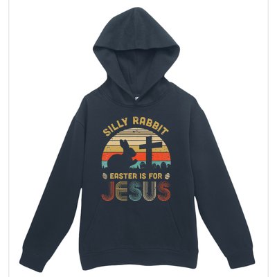 Christian Religious Silly Rabbit Easter Is For Jesus Urban Pullover Hoodie