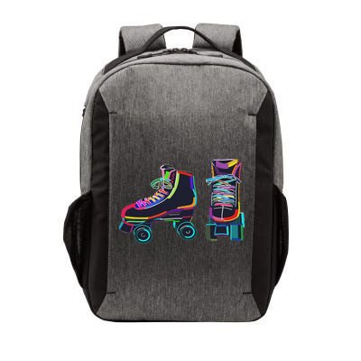 Colourfull Roller Skate Novelty Rollerskate Skating Vector Backpack