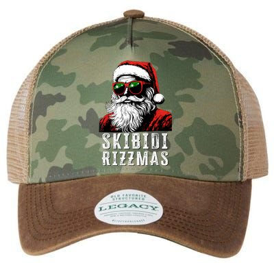 Christmas Rizz Santa Claus Charisma Cool Legacy Tie Dye Trucker Hat