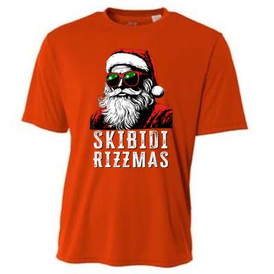 Christmas Rizz Santa Claus Charisma Cool Cooling Performance Crew T-Shirt