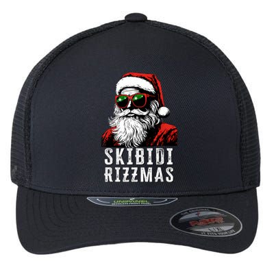 Christmas Rizz Santa Claus Charisma Cool Flexfit Unipanel Trucker Cap