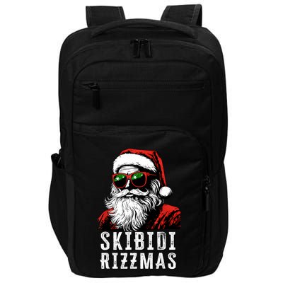 Christmas Rizz Santa Claus Charisma Cool Impact Tech Backpack