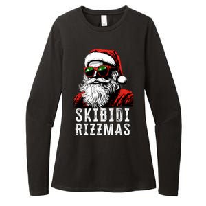 Christmas Rizz Santa Claus Charisma Cool Womens CVC Long Sleeve Shirt