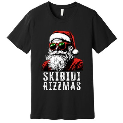 Christmas Rizz Santa Claus Charisma Cool Premium T-Shirt
