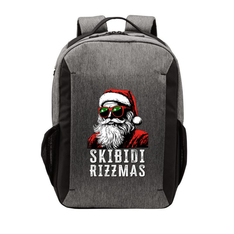 Christmas Rizz Santa Claus Charisma Cool Vector Backpack