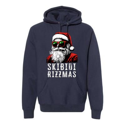 Christmas Rizz Santa Claus Charisma Cool Premium Hoodie