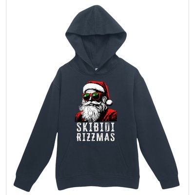 Christmas Rizz Santa Claus Charisma Cool Urban Pullover Hoodie