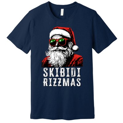 Christmas Rizz Santa Claus Charisma Cool Premium T-Shirt